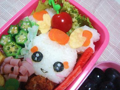 プリキュアのキャラ弁 キャラクター弁当